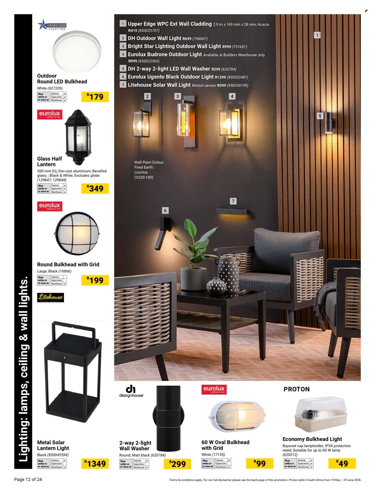 BUILDERS specials - Decor & Lighting Winter