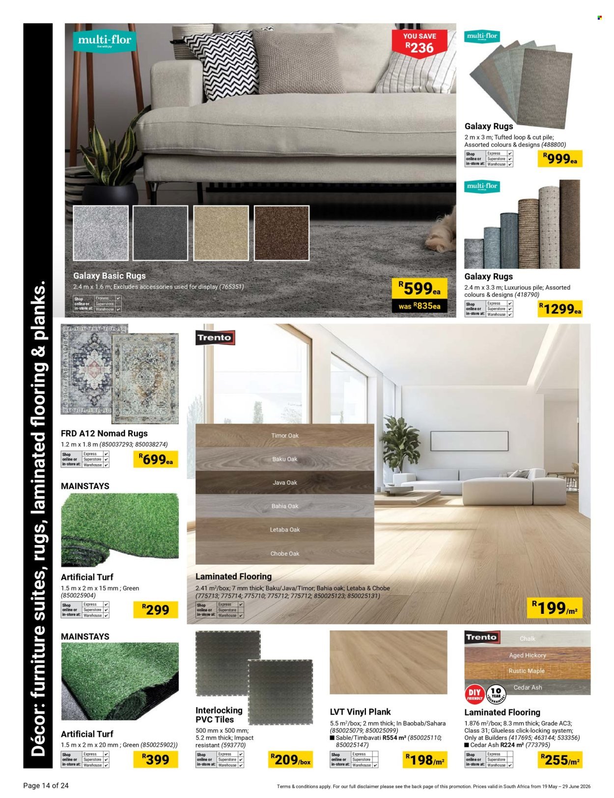 BUILDERS specials - Decor & Lighting Winter