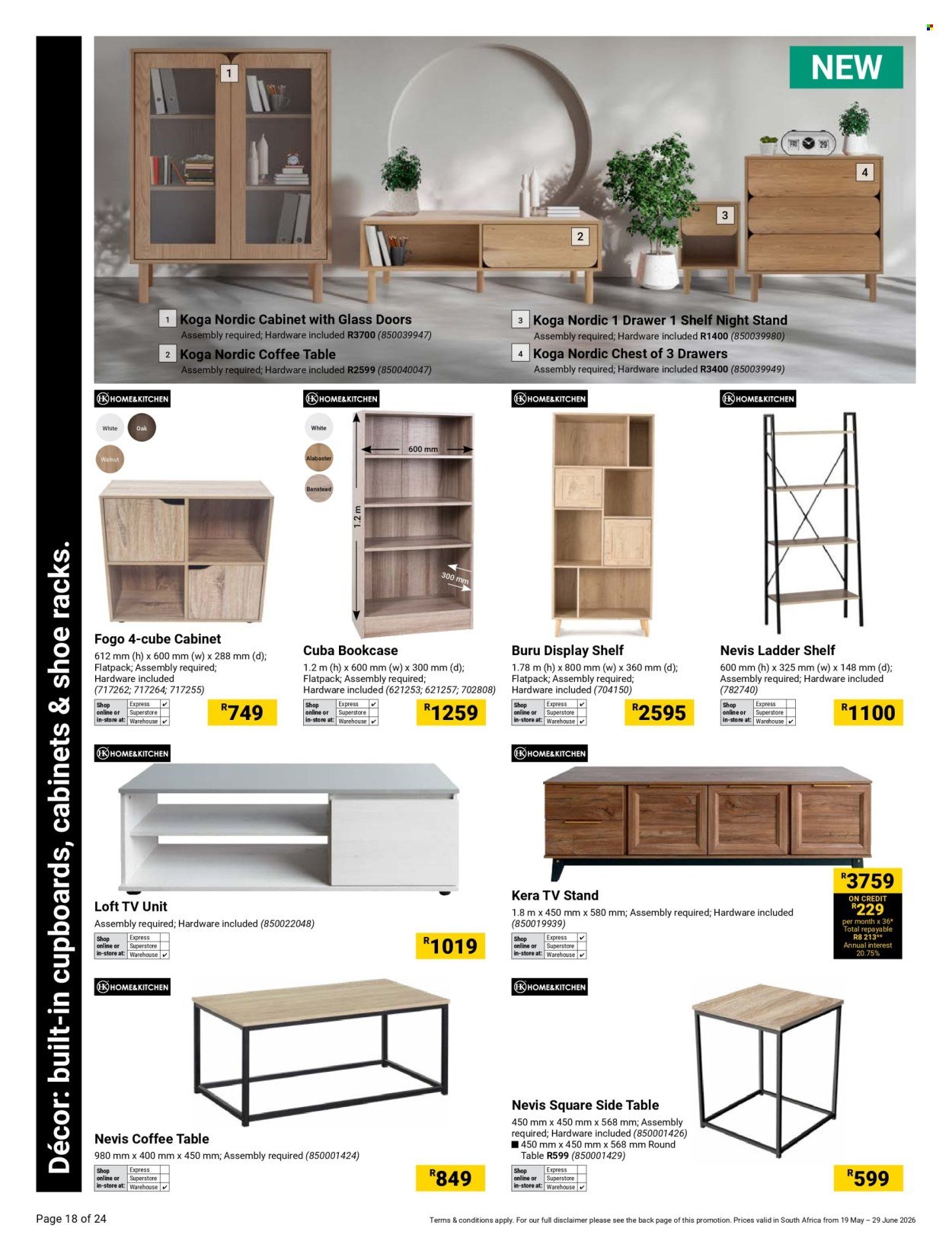 BUILDERS specials - Decor & Lighting Winter