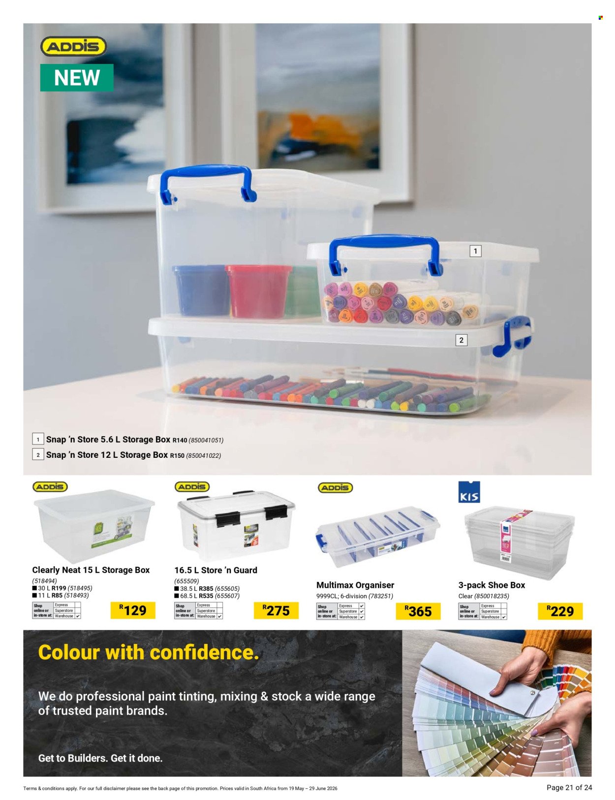BUILDERS specials - Decor & Lighting Winter
