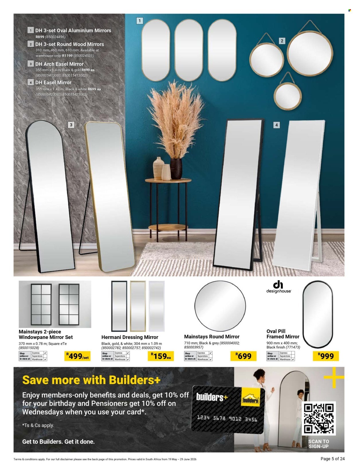 BUILDERS specials - Decor & Lighting Winter