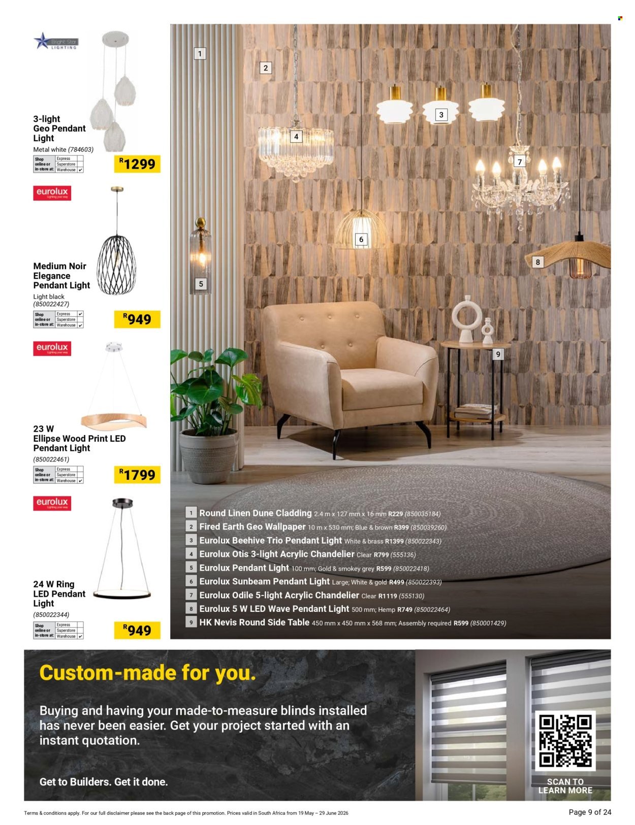 BUILDERS specials - Decor & Lighting Winter