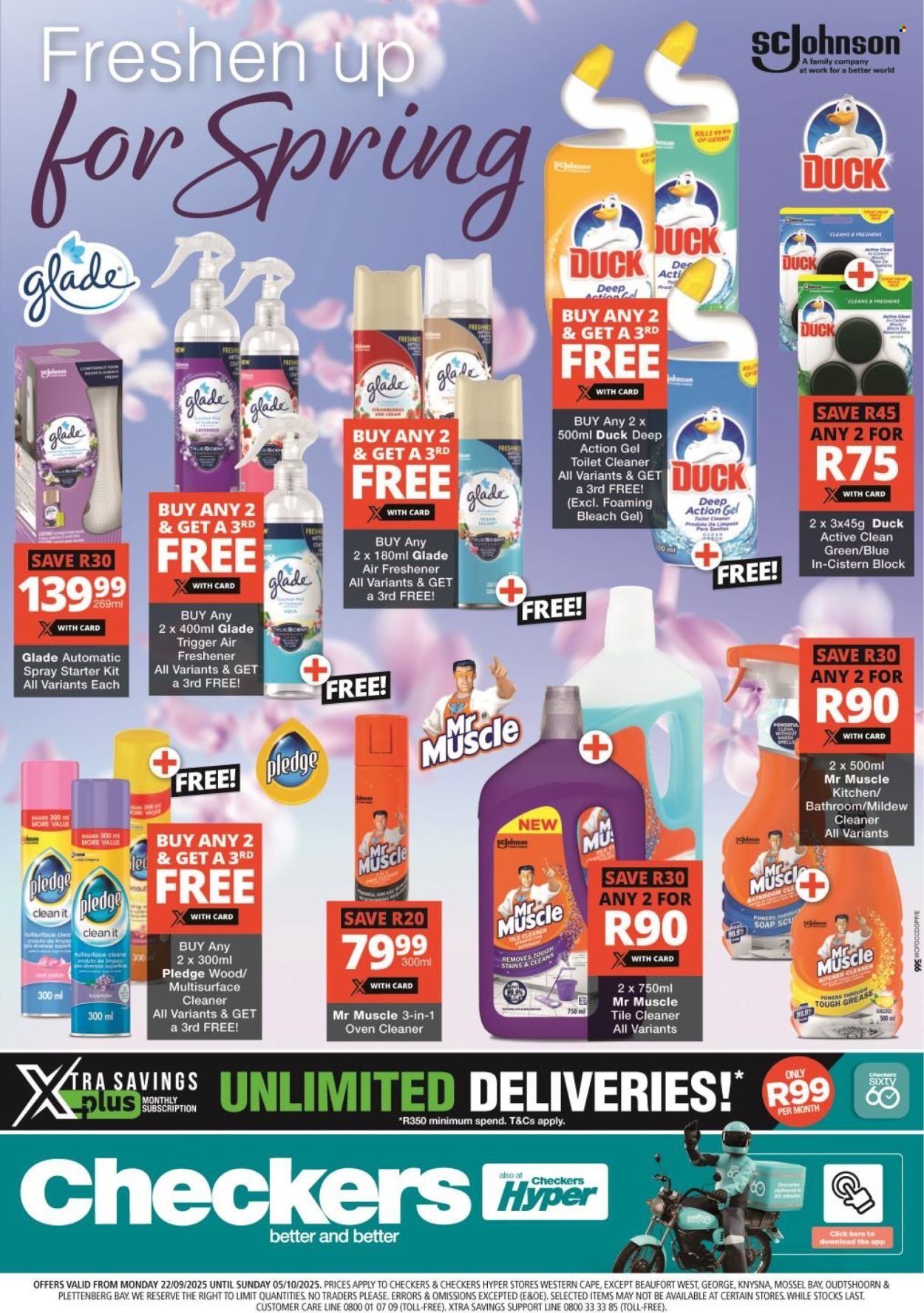 CHECKERS specials - Spring promotion (2025-09-22 - 2025-10-05) | 1