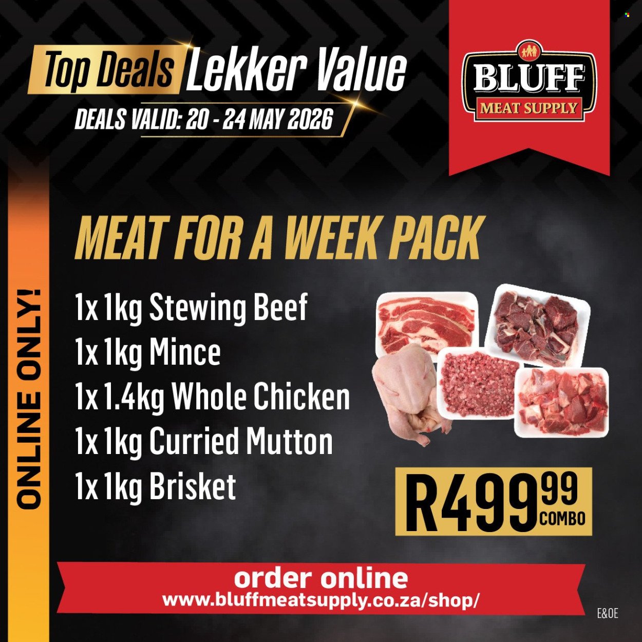 BLUFF MEAT SUPPLY specials - From Wednesday 20 May 2026 (2026-05-20 - 2026-05-24) | 5
