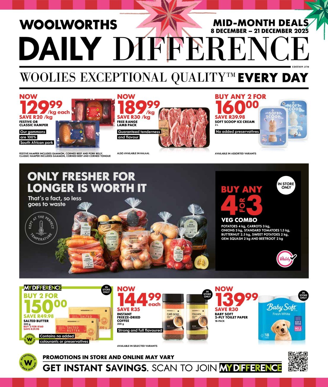 WOOLWORTHS specials - Daily Difference (2025-12-08 - 2025-12-21) | 1