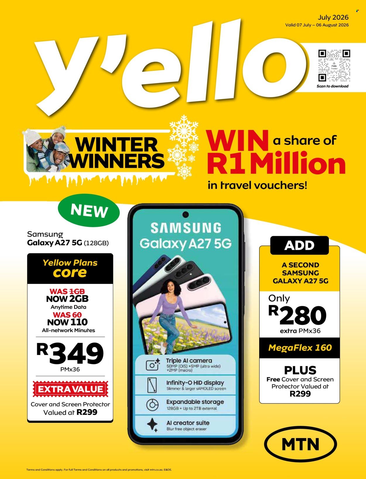 MTN specials - From Tuesday 7 Jul 2026