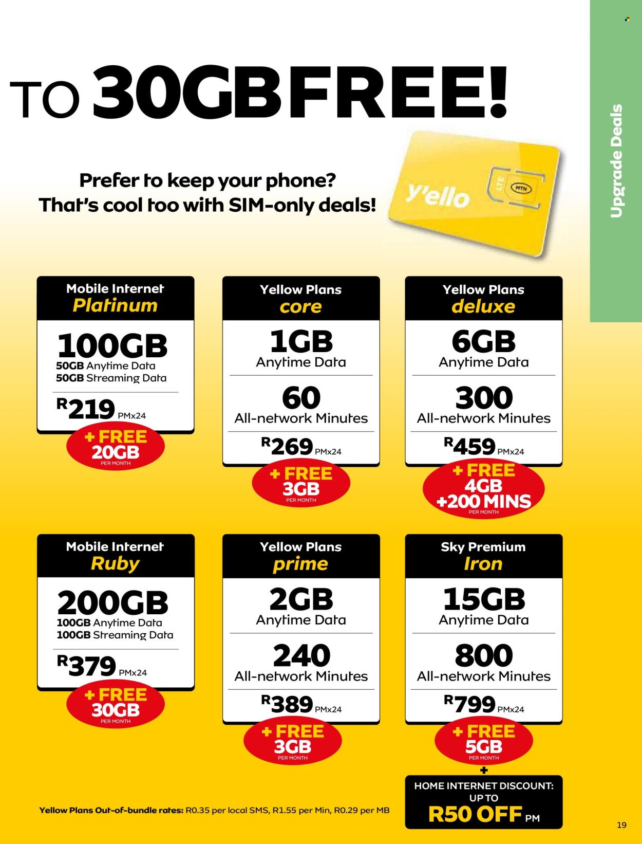 MTN specials - From Tuesday 7 Jul 2026