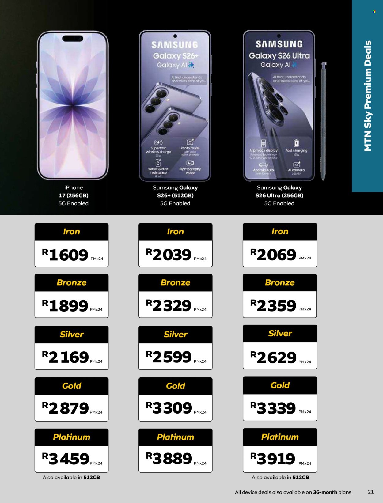 MTN specials - From Tuesday 7 Jul 2026