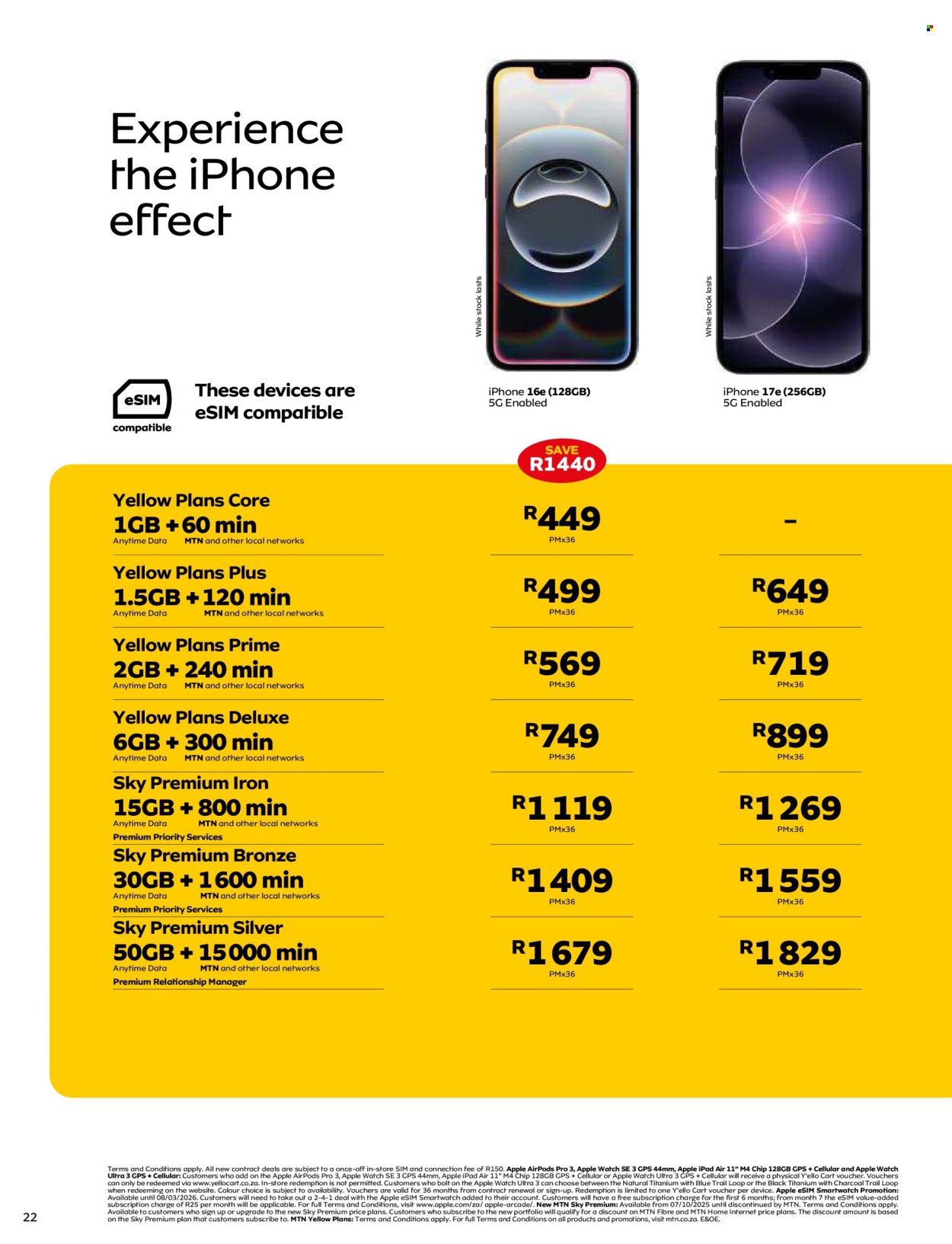 MTN specials - From Tuesday 7 Jul 2026