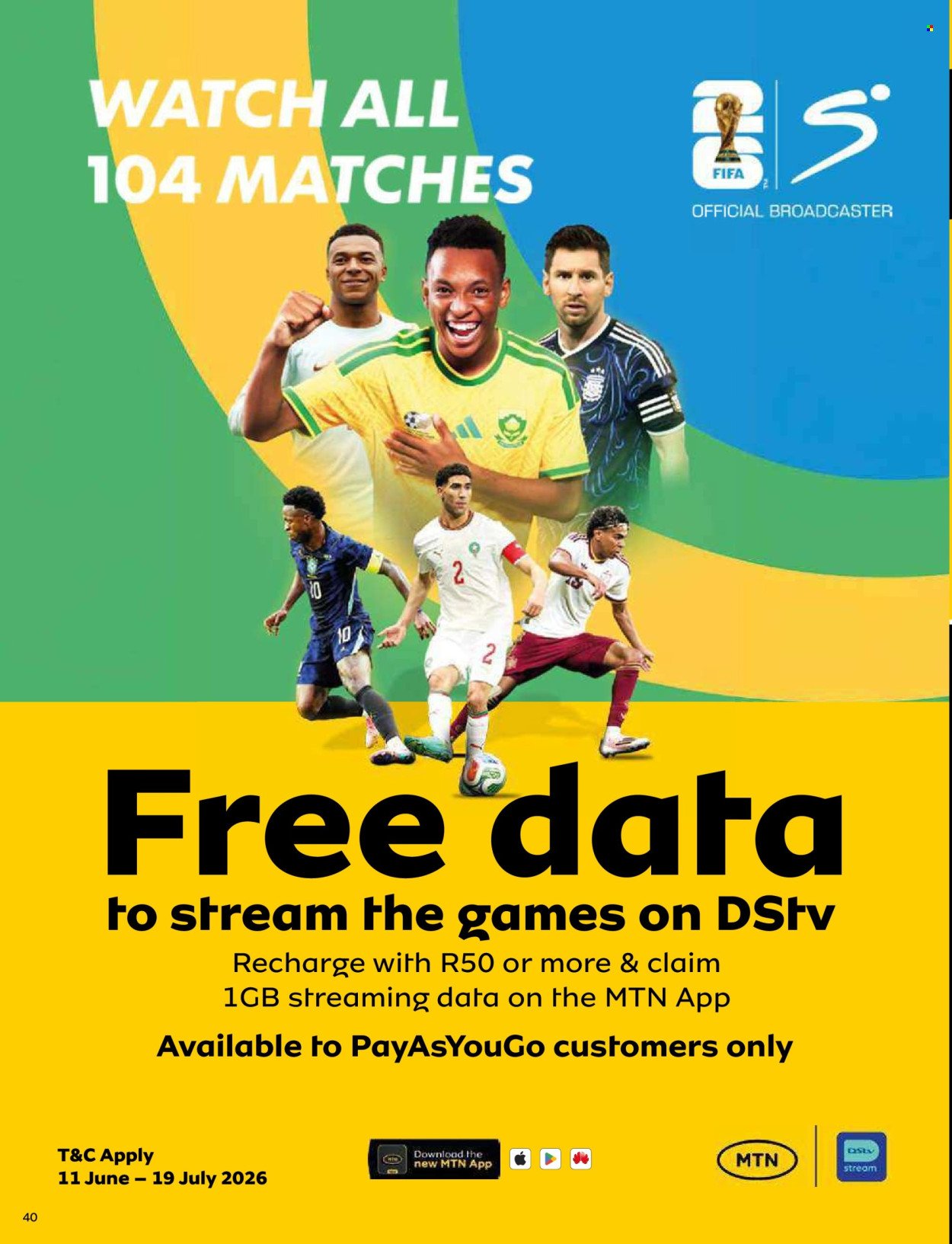 MTN specials - From Tuesday 7 Jul 2026