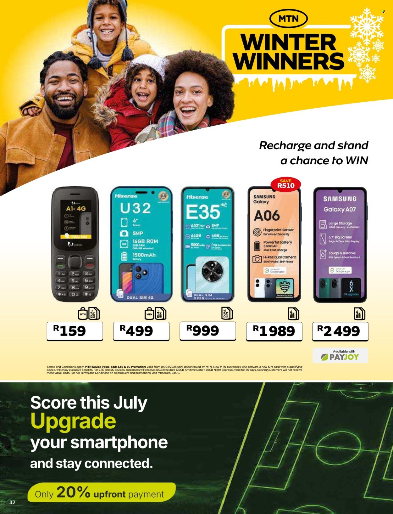 MTN specials - From Tuesday 7 Jul 2026
