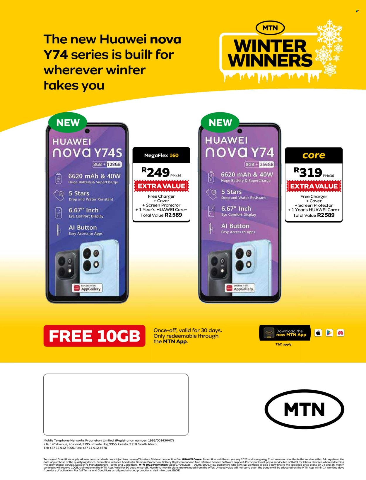MTN specials - From Tuesday 7 Jul 2026