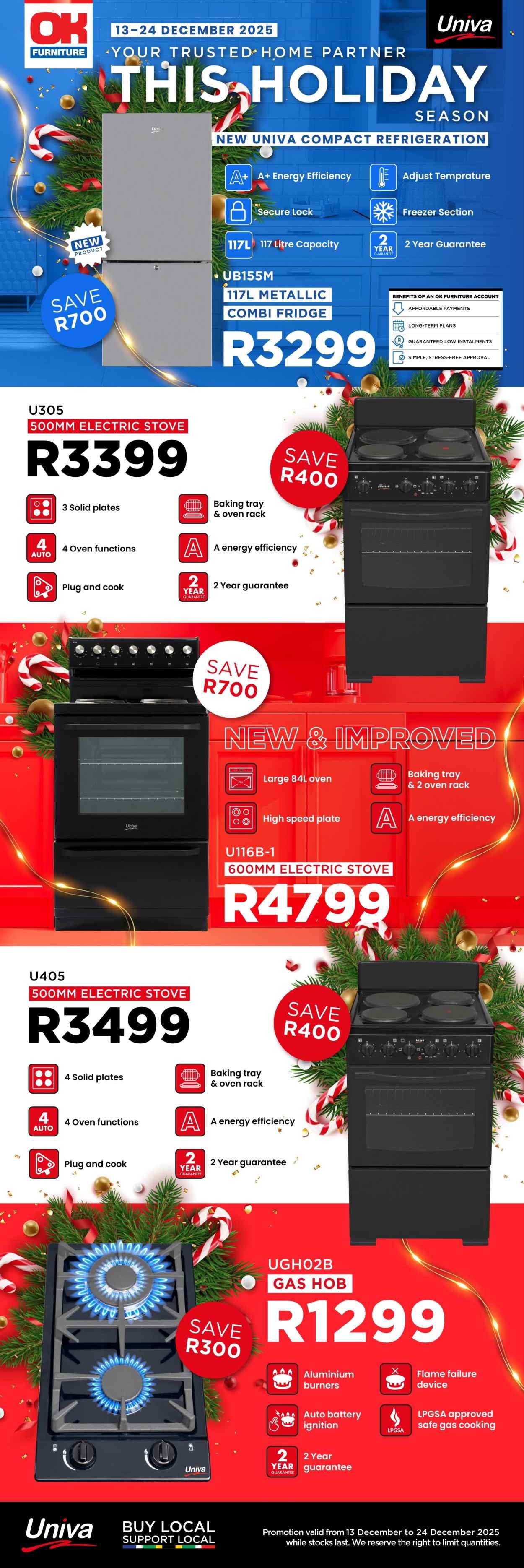 OK FURNITURE specials - From Saturday 13 Dec 2025 (2025-12-13 - 2025-12-24) | 1
