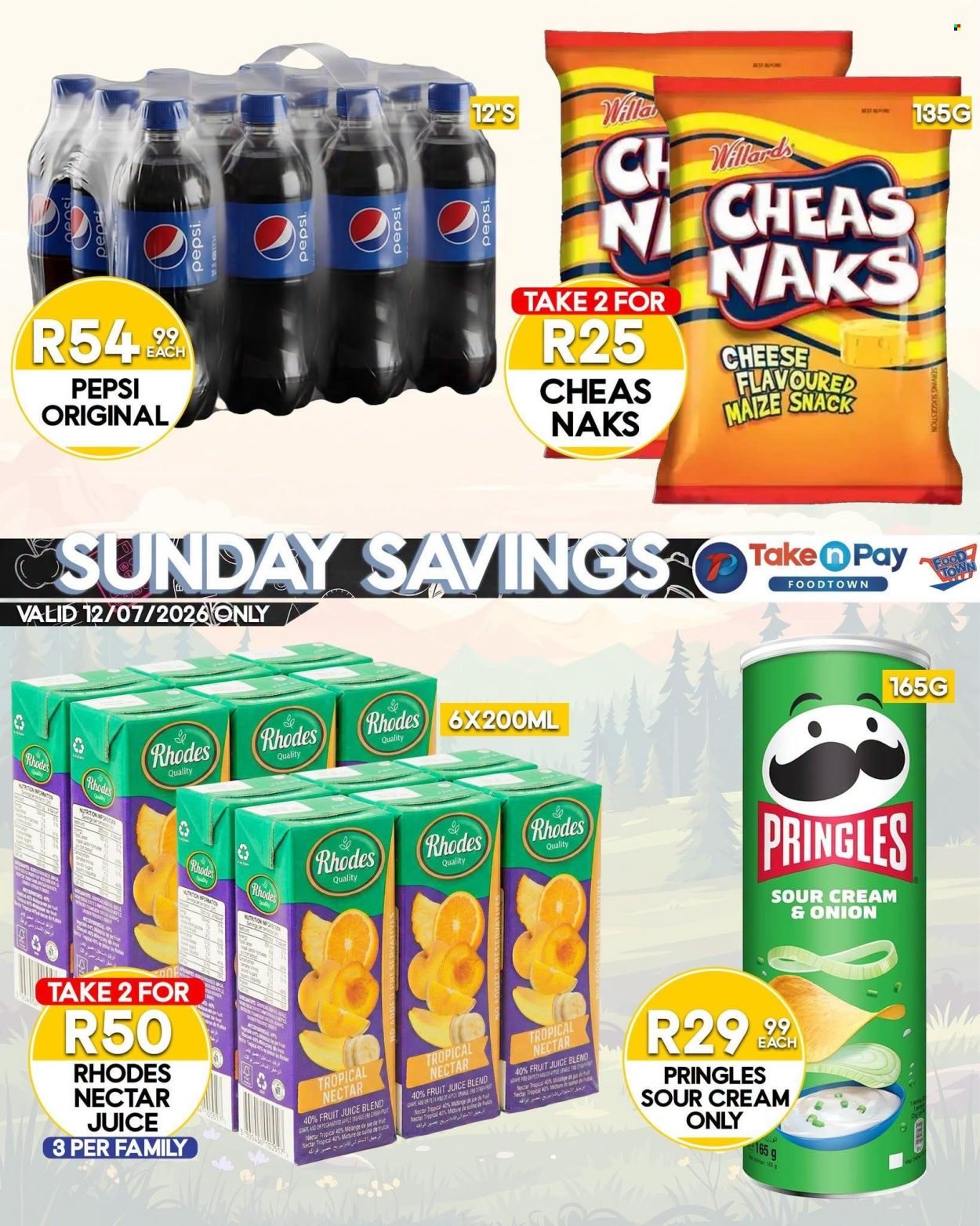 TAKE N PAY specials - From Sunday 19 Jul 2026