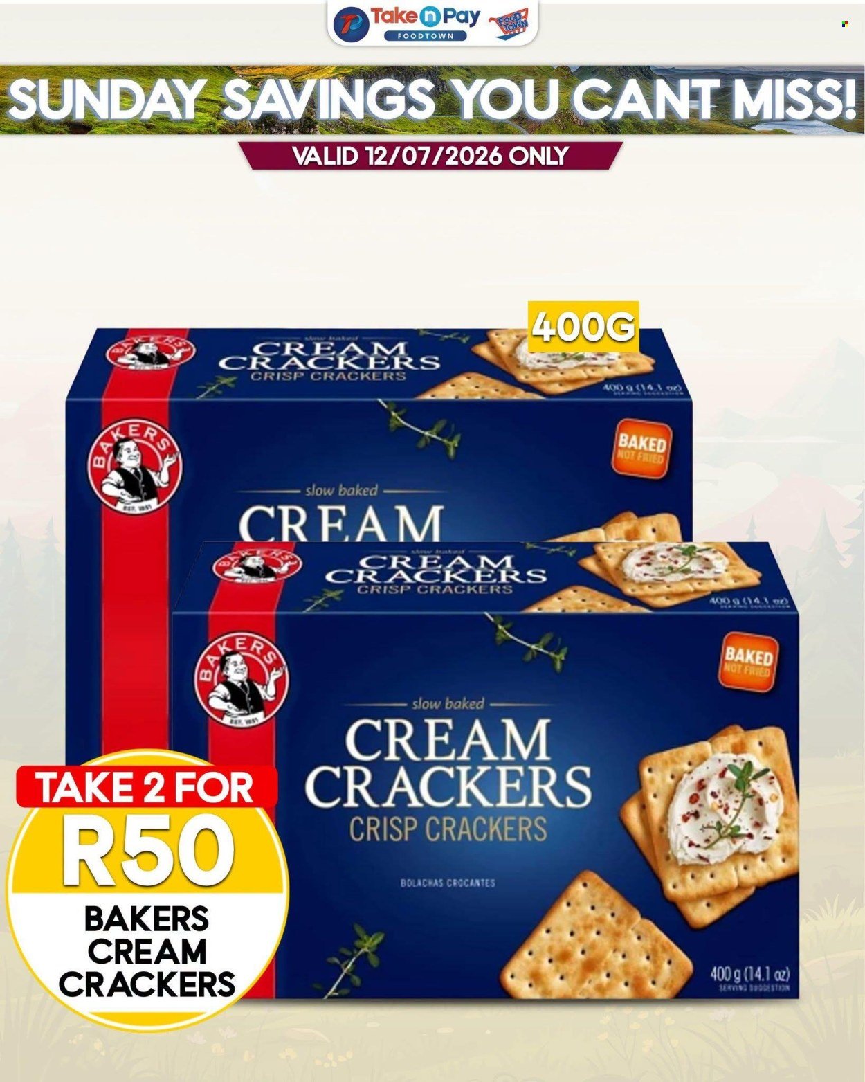 TAKE N PAY specials - From Sunday 19 Jul 2026
