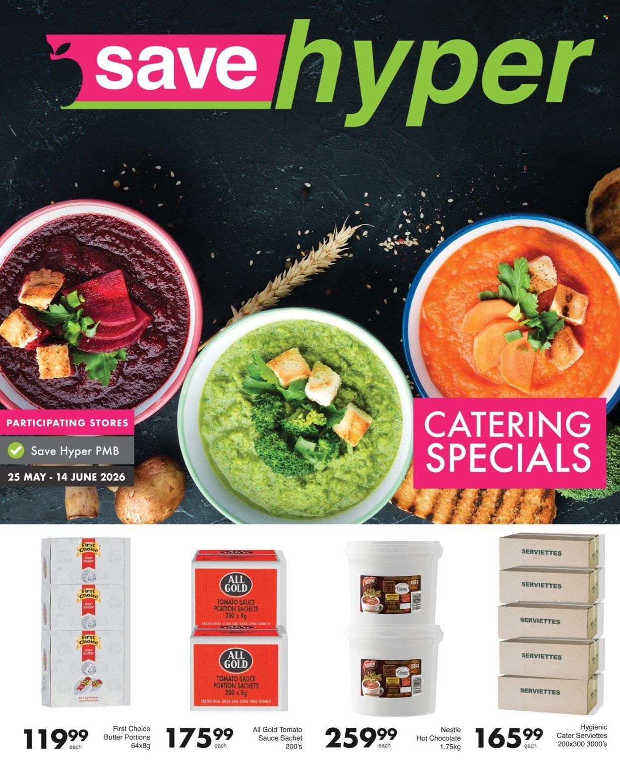 SAVE specials - From Monday 25 May 2026