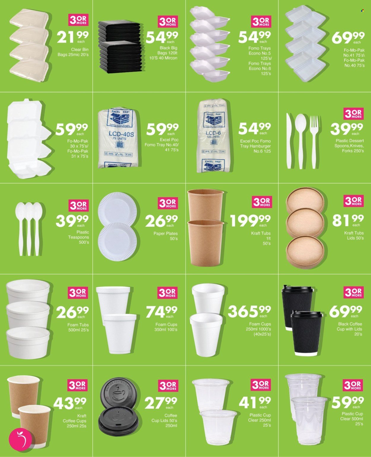 SAVE specials - From Monday 25 May 2026