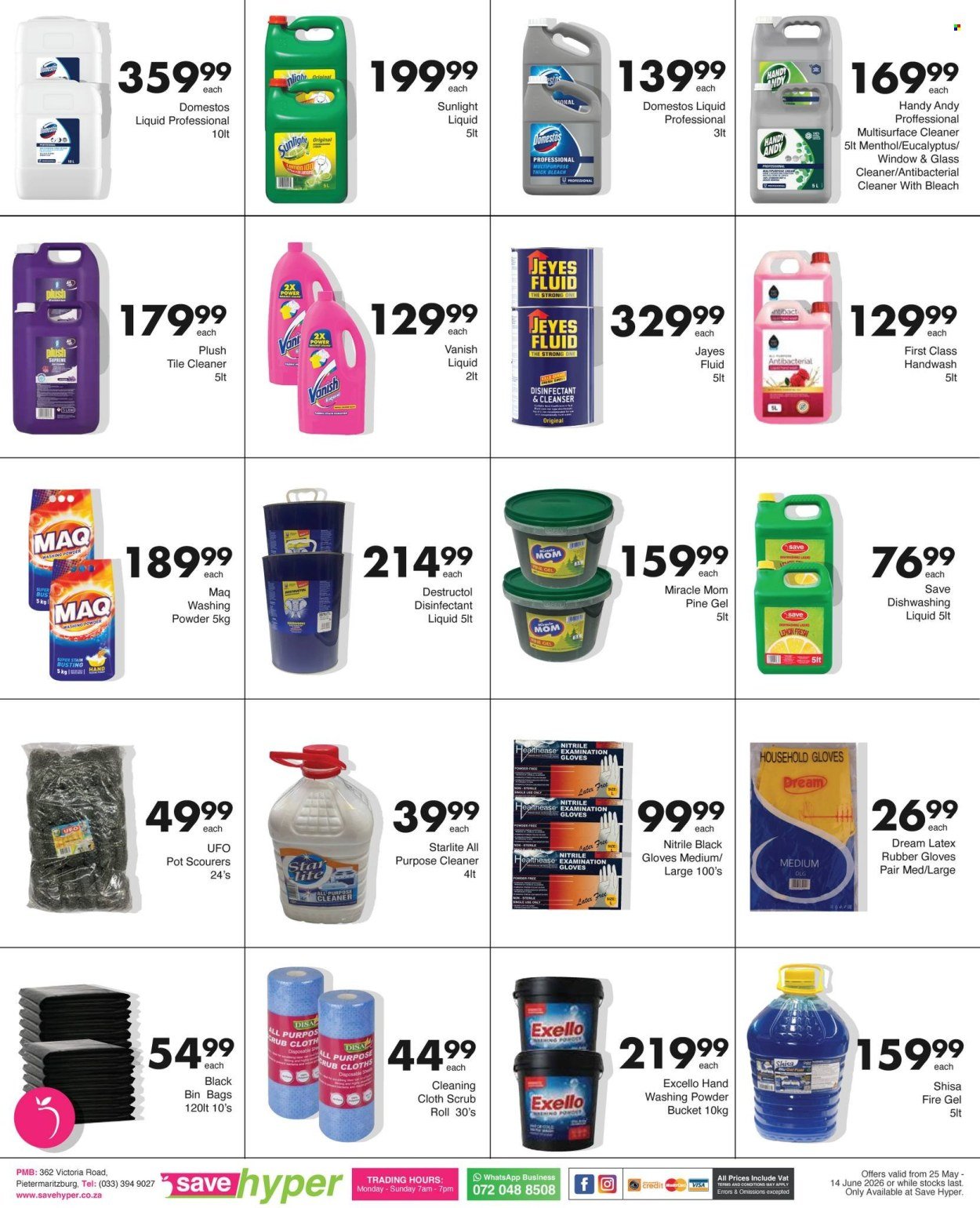 SAVE specials - From Monday 25 May 2026