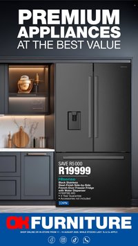 OK FURNITURE specials - From Monday 11 Aug 2025 (2025-08-11 - 2025-08-19)