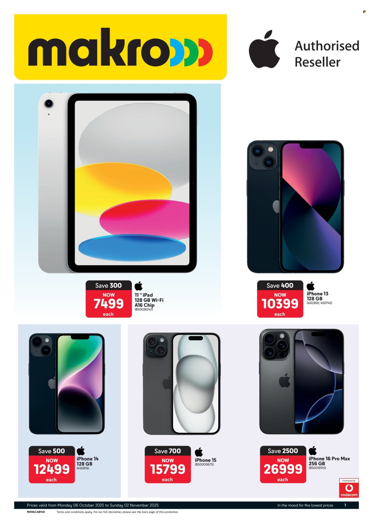 MAKRO specials - Authorised Resseler (2025-10-06 - 2025-11-02) | 1