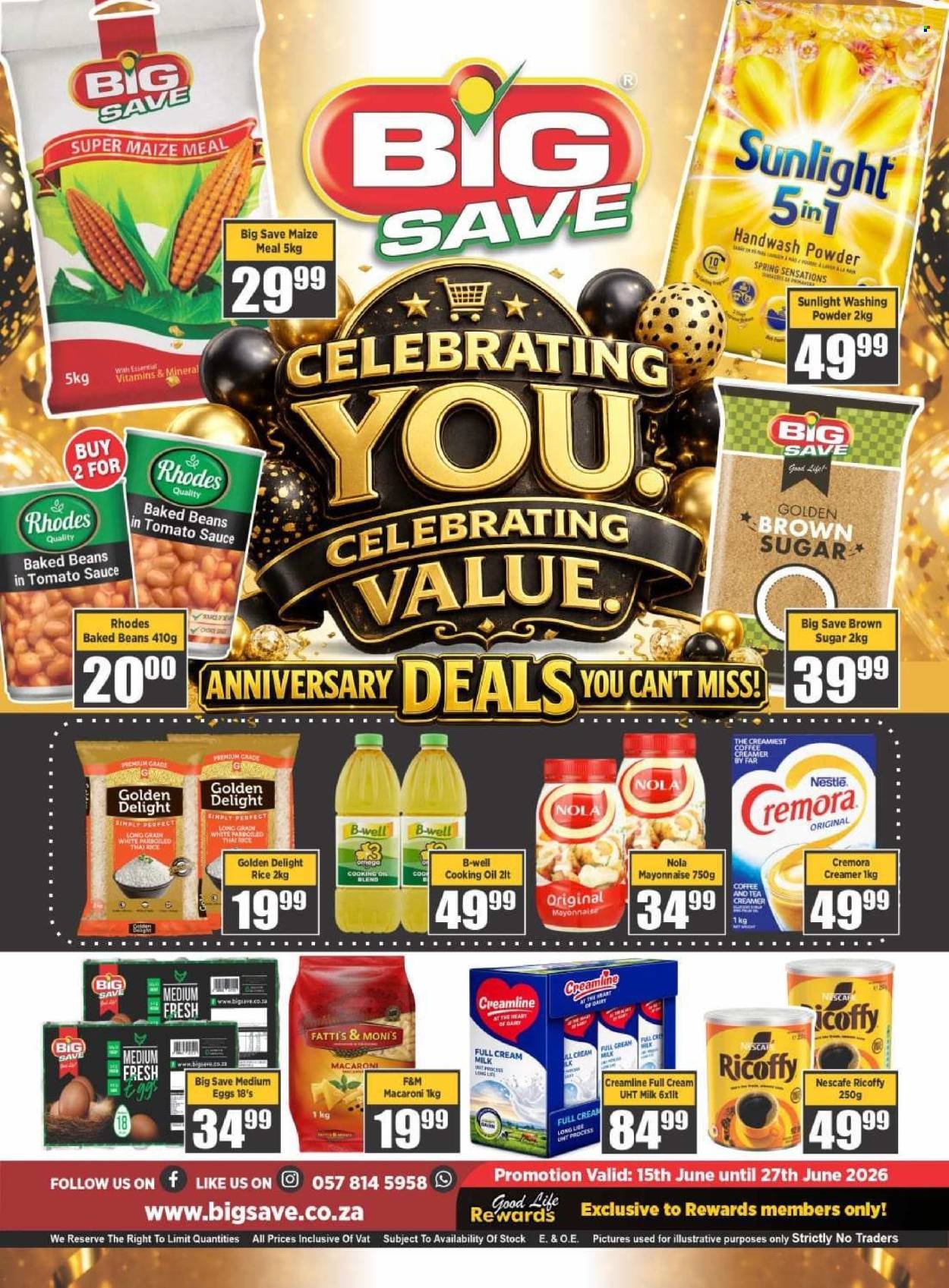 BIG SAVE specials - CELEBRATING YOU
