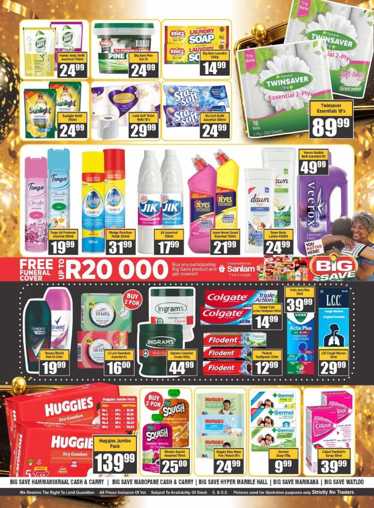 BIG SAVE specials - CELEBRATING YOU
