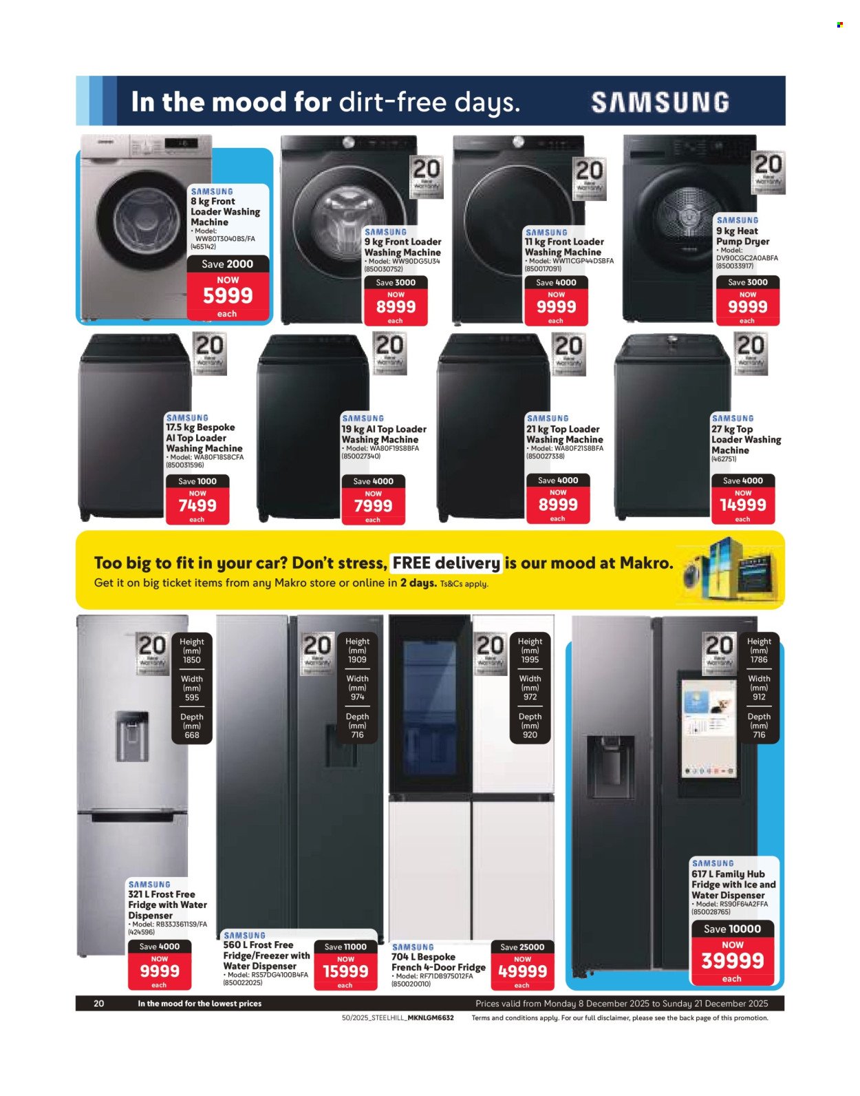MAKRO specials - In the mood for an upgrade (2025-12-08 - 2025-12-21) | 20