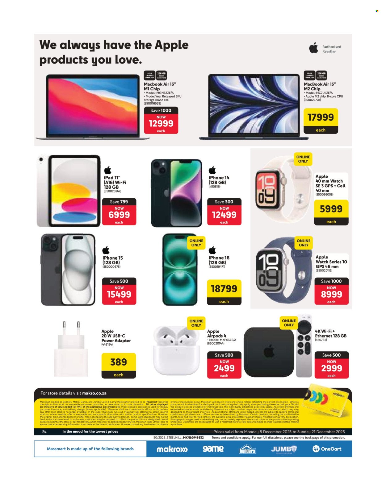 MAKRO specials - In the mood for an upgrade (2025-12-08 - 2025-12-21) | 24