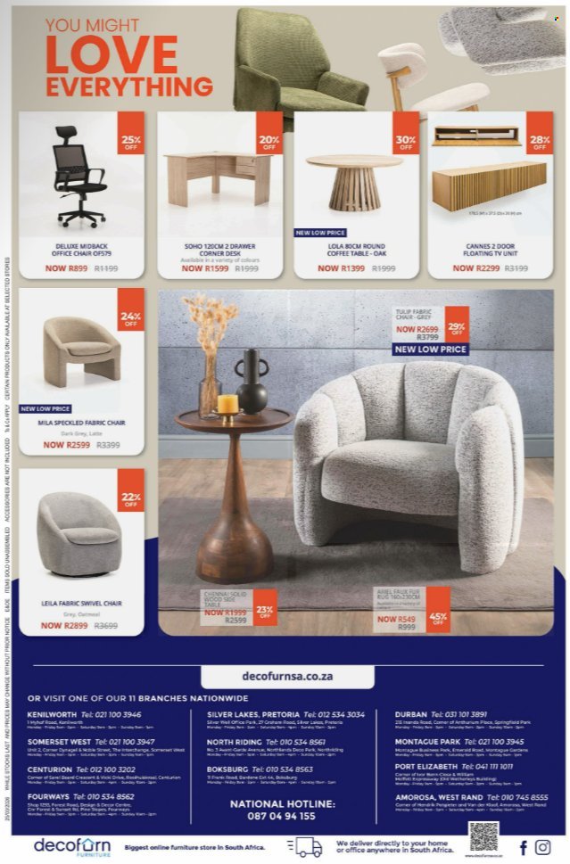 DECOFURN FURNITURE specials - April 2026 (2026-04-07) | 4