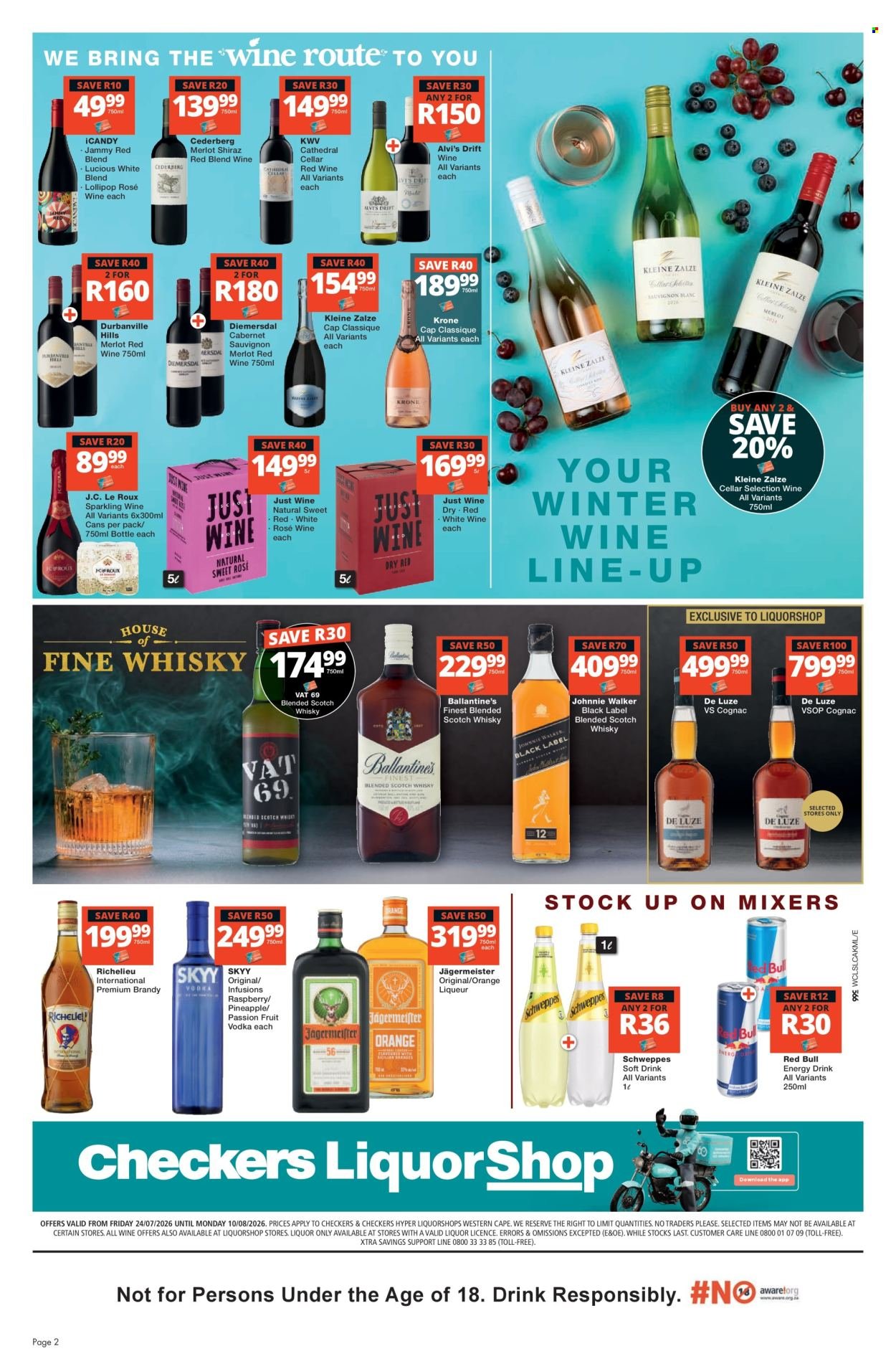 CHECKERS specials - Winter pourse made Xtra