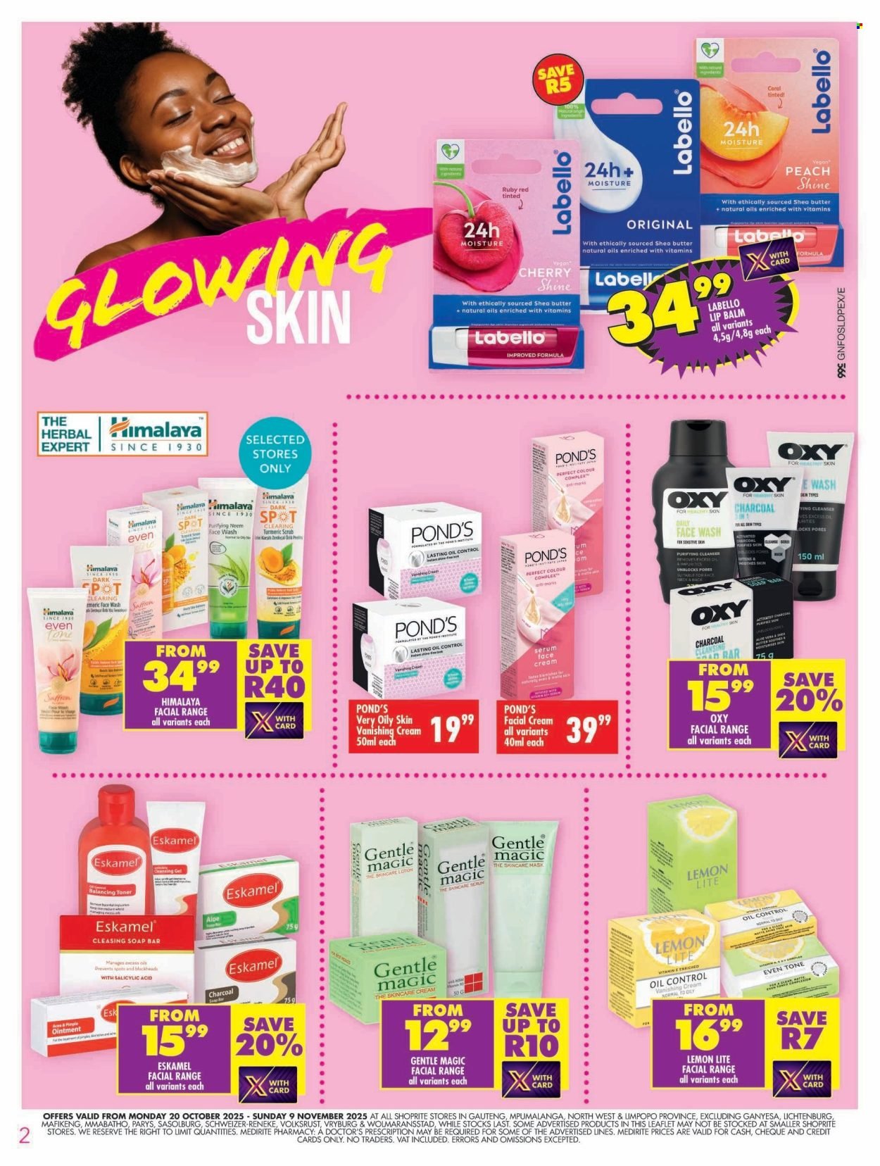 SHOPRITE specials - Hair and Beauty Gauteng (2025-10-20 - 2025-11-09) | 2