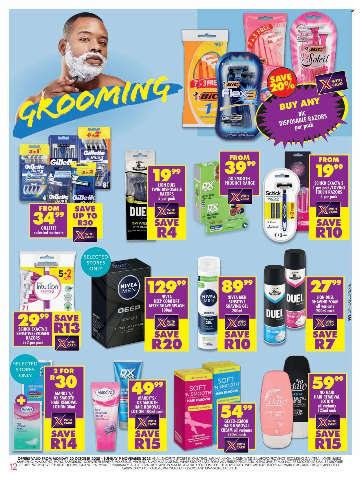 SHOPRITE specials - Hair and Beauty Gauteng (2025-10-20 - 2025-11-09) | 12