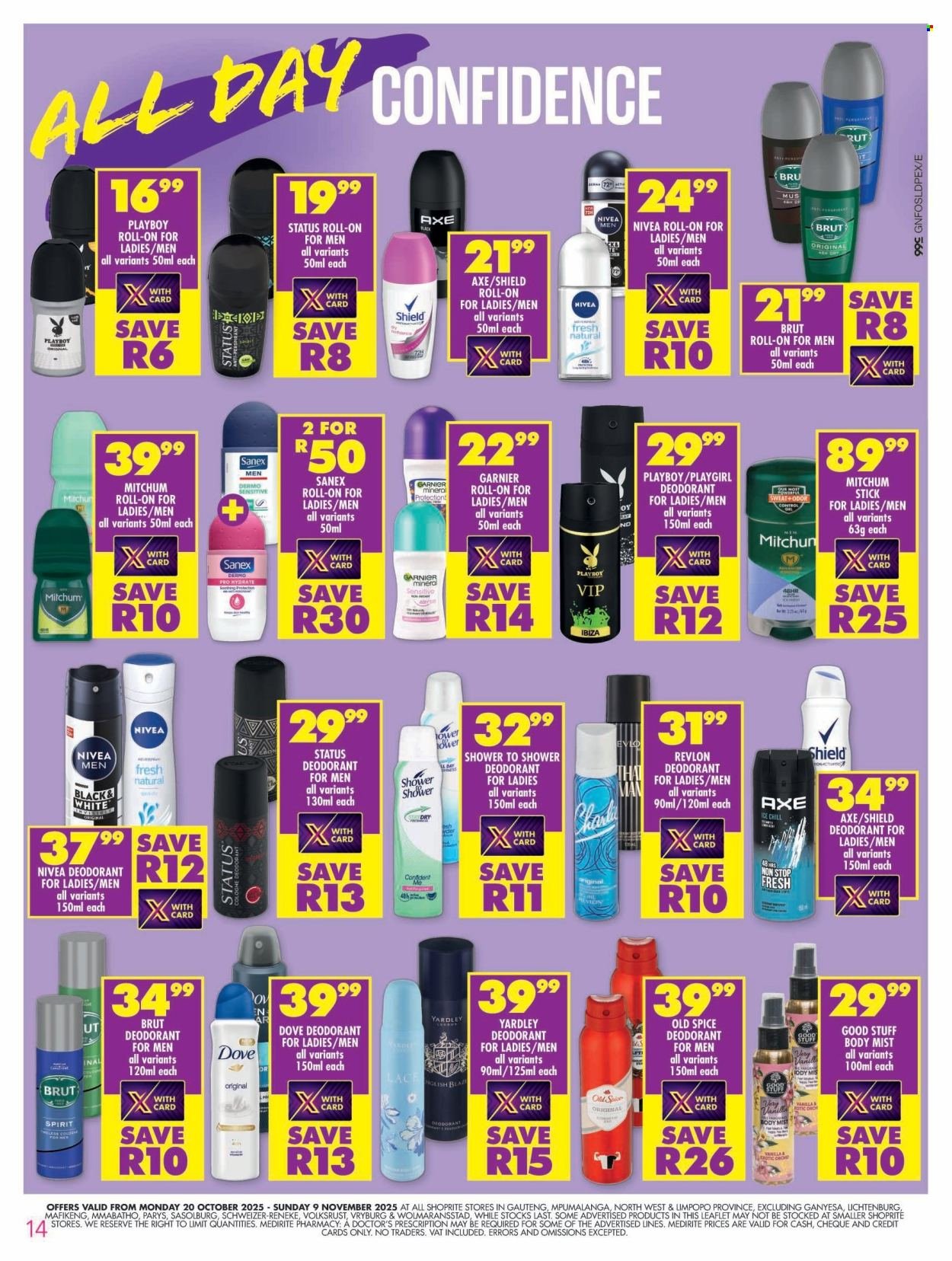 SHOPRITE specials - Hair and Beauty Gauteng (2025-10-20 - 2025-11-09) | 14