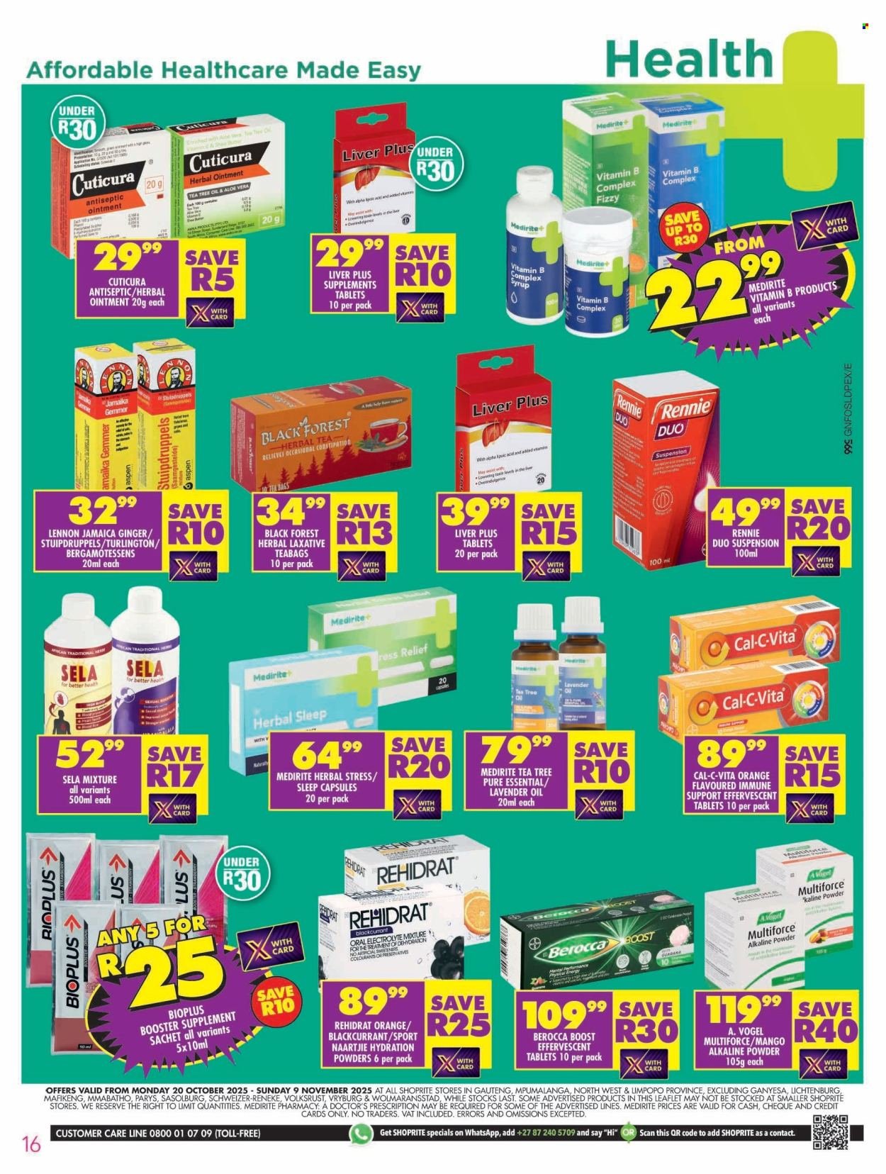 SHOPRITE specials - Hair and Beauty Gauteng (2025-10-20 - 2025-11-09) | 16