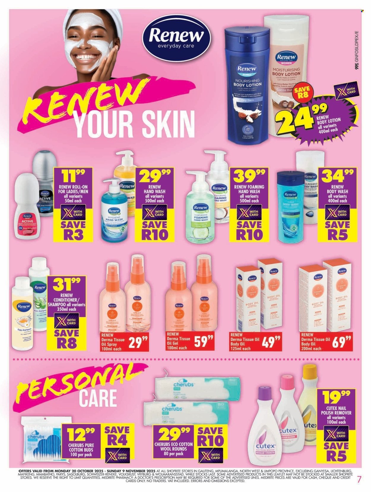 SHOPRITE specials - Hair and Beauty Gauteng (2025-10-20 - 2025-11-09) | 7