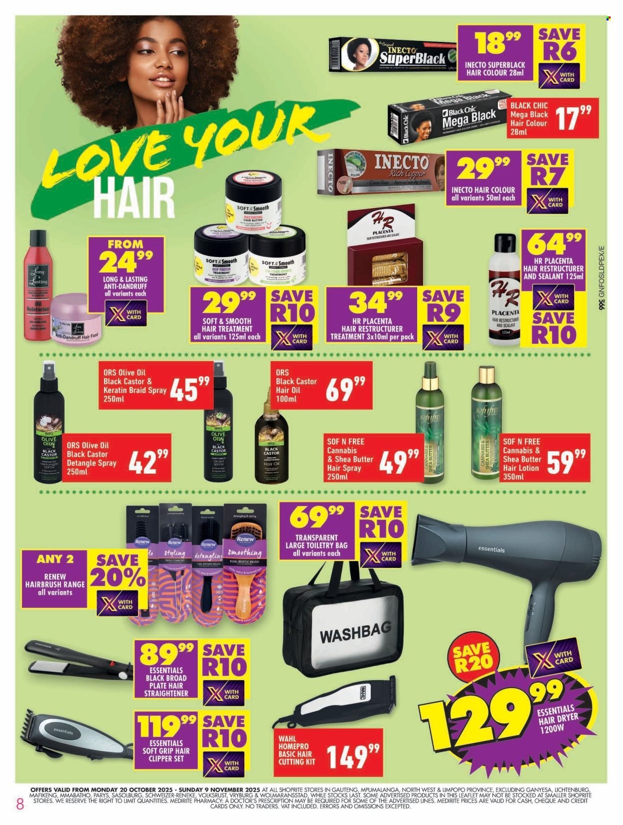 SHOPRITE specials - Hair and Beauty Gauteng (2025-10-20 - 2025-11-09) | 8