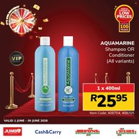 JUMBO CASH & CARRY specials - From Monday 1 Jun 2026