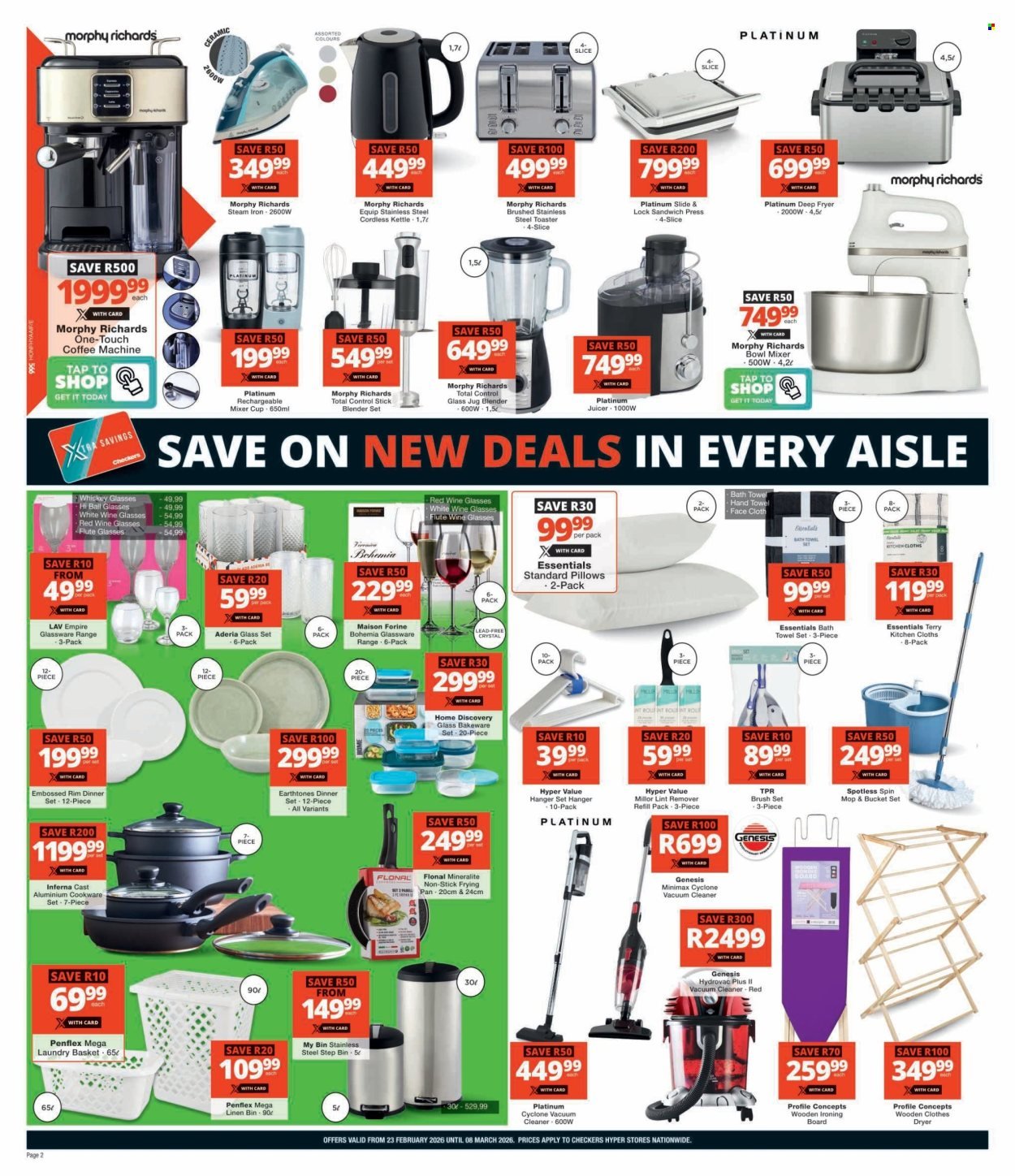 CHECKERS specials - Xtra Savings Xtravaganza Promotion (2026-02-23 - 2026-03-08) | 2