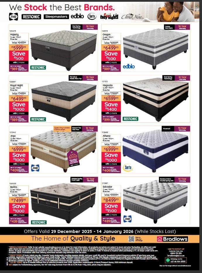 BRADLOWS specials - From Monday 29 Dec 2025 (2025-12-29 - 2026-01-14) | 16