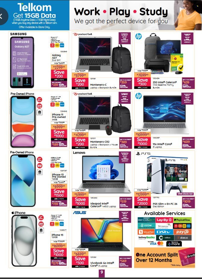 BRADLOWS specials - From Monday 29 Dec 2025 (2025-12-29 - 2026-01-14) | 9