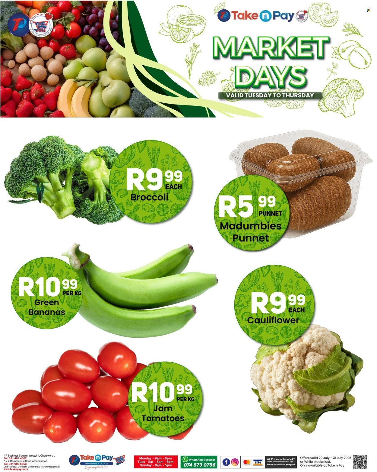 TAKE N PAY specials - From Tuesday 29 Jul 2025 (2025-07-29 - 2025-07-31) | 2
