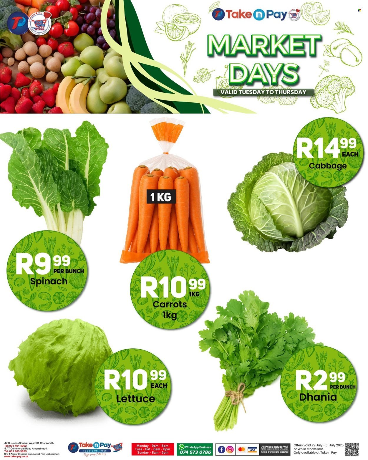 TAKE N PAY specials - From Tuesday 29 Jul 2025 (2025-07-29 - 2025-07-31) | 3