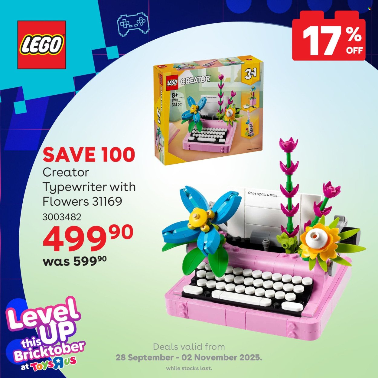 TOYS R US specials - From Sunday 28 Sept 2025 (2025-09-28 - 2025-11-02) | 5