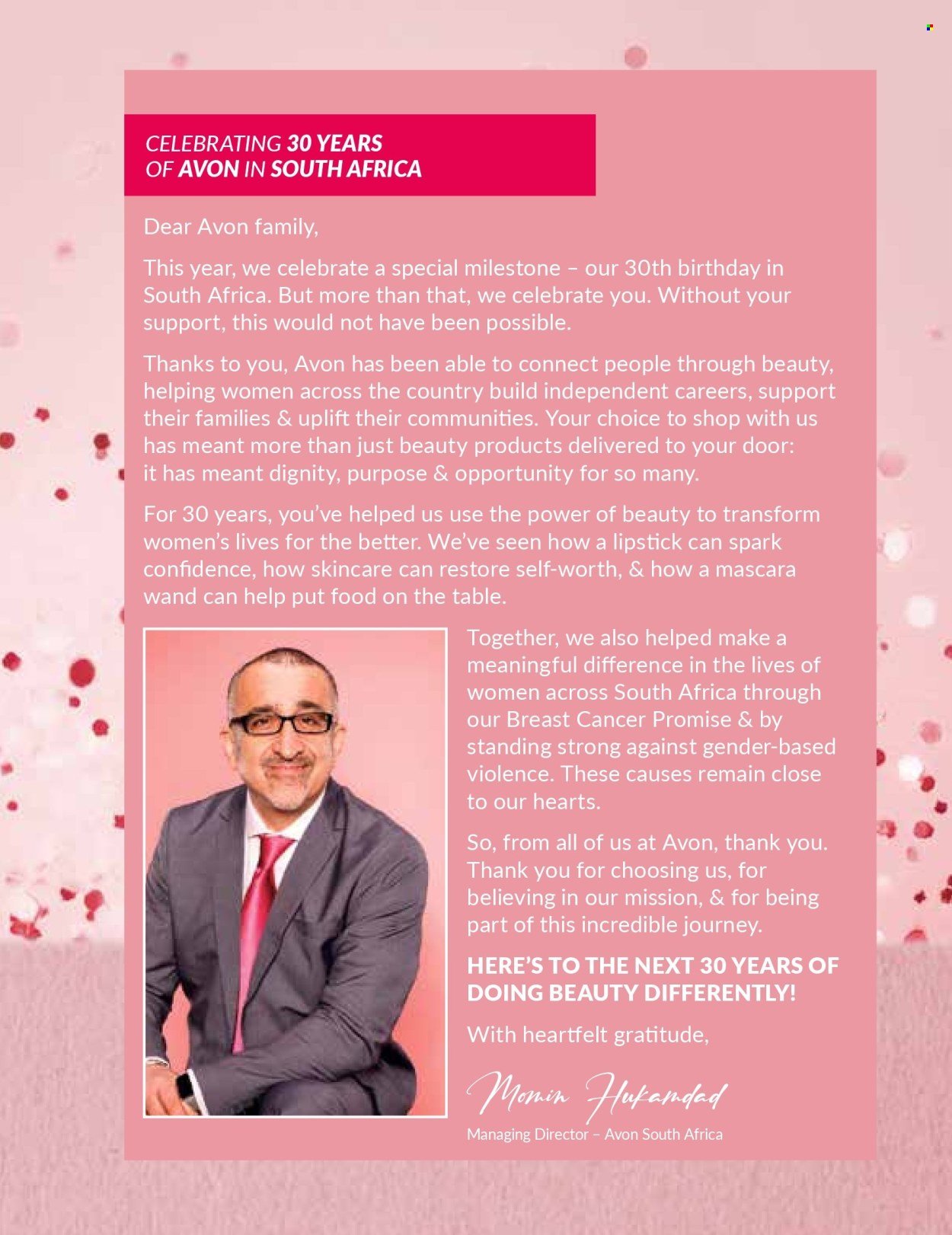 AVON specials - It´s our birthday sale 30% (2026-01-01 - 2026-01-31) | 3