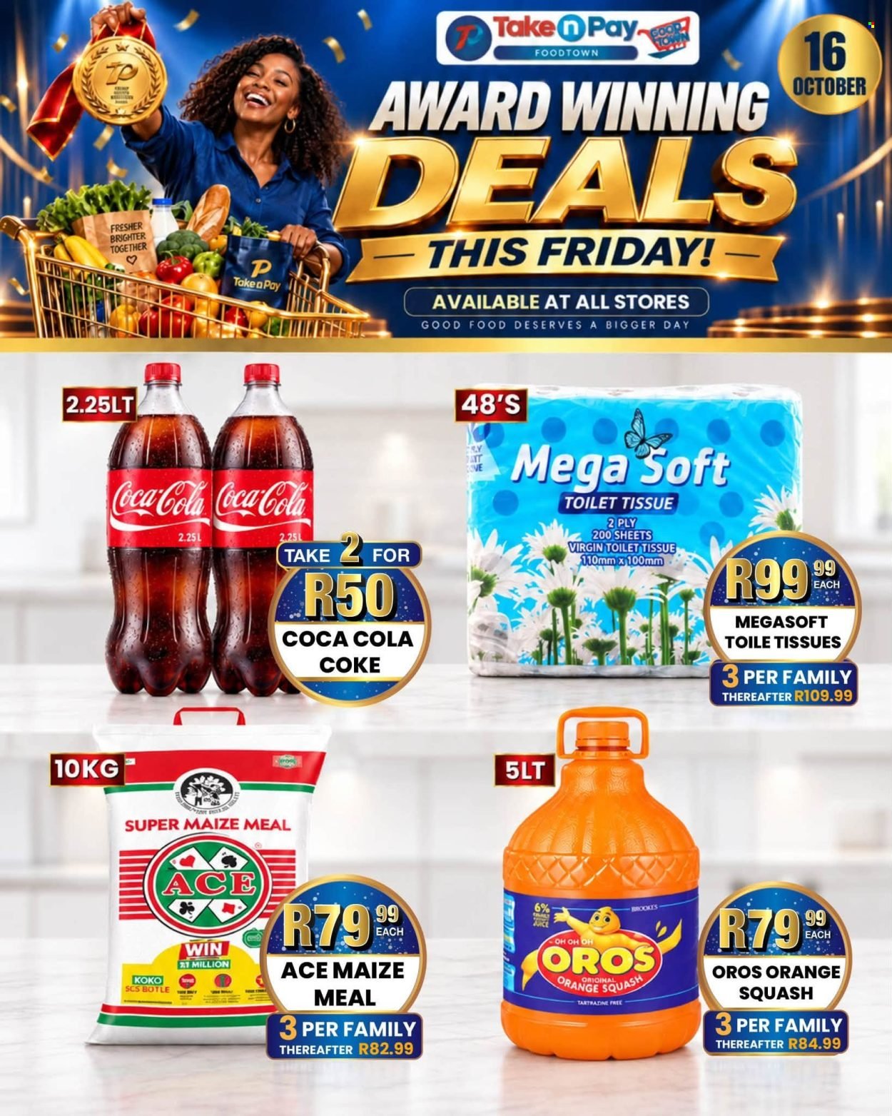 TAKE N PAY specials - From Friday 16 Oct 2026