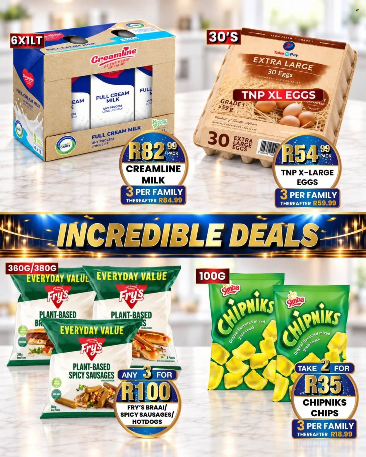 TAKE N PAY specials - From Friday 16 Oct 2026