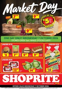 SHOPRITE specials - Market Day Deals