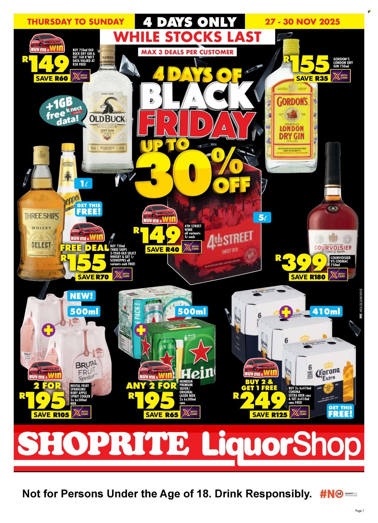SHOPRITE specials - LiquorShop Black Friday (2025-11-27 - 2025-11-30) | 1