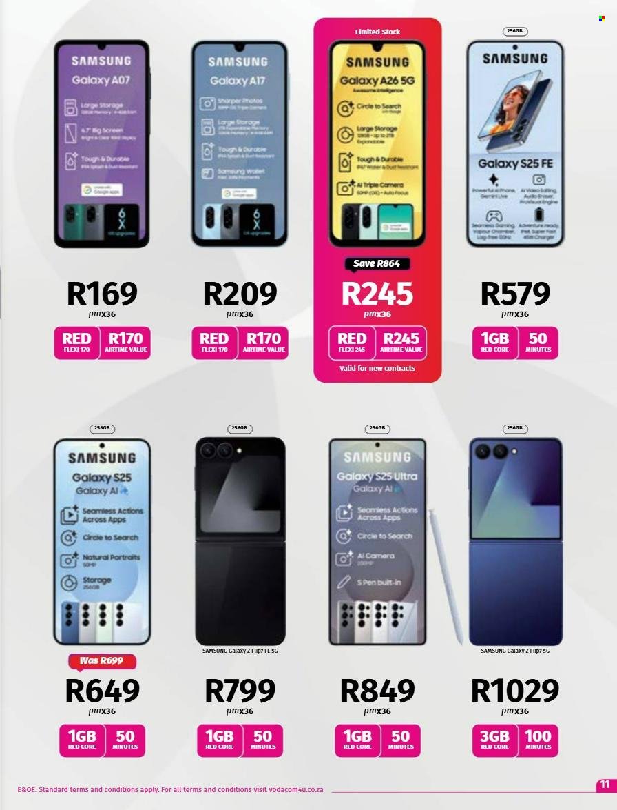 VODACOM specials - From Tuesday 9 Jun 2026