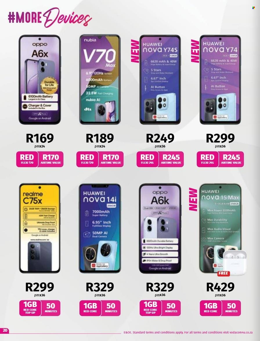 VODACOM specials - From Tuesday 9 Jun 2026